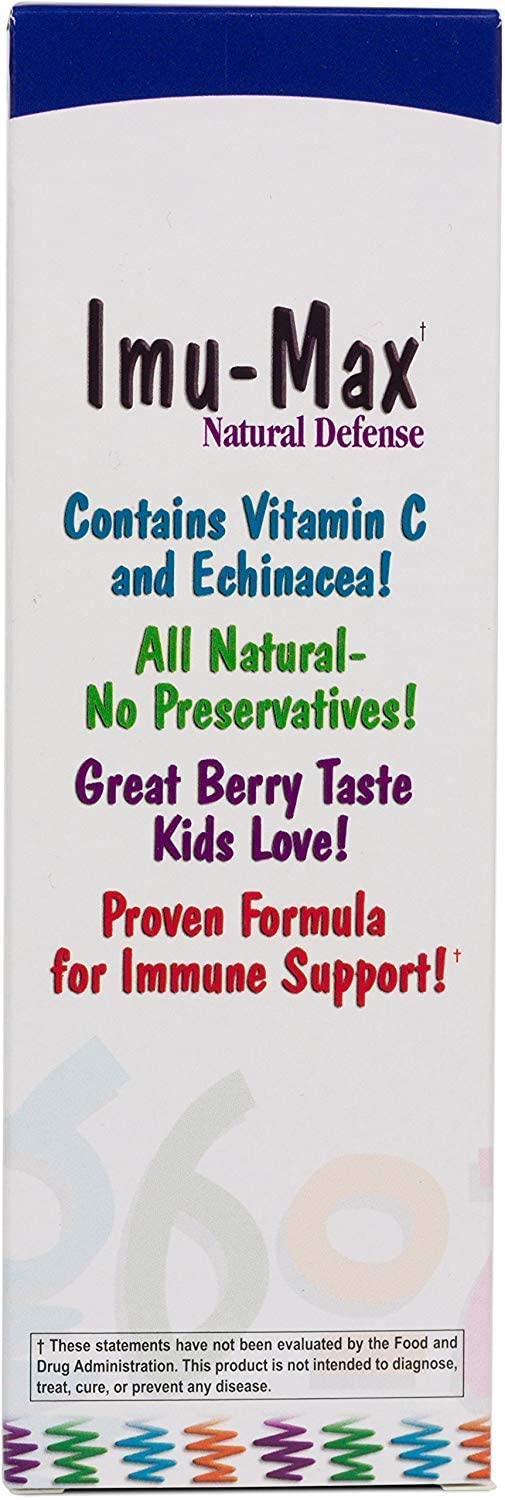 Ortho Molecular Imu-Max Natural Defense for kids Berry Flavor (AVAILABLE IN-STORE ONLY)